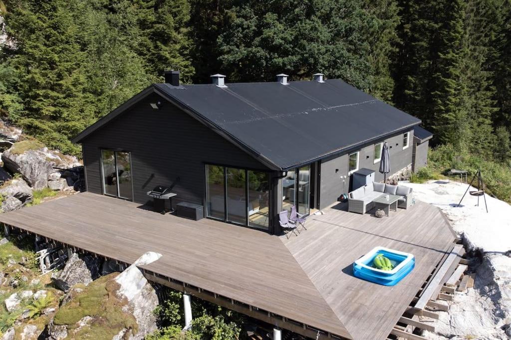 Modalen Fjord Cottage Mo (Hordaland) Dış mekan fotoğraf